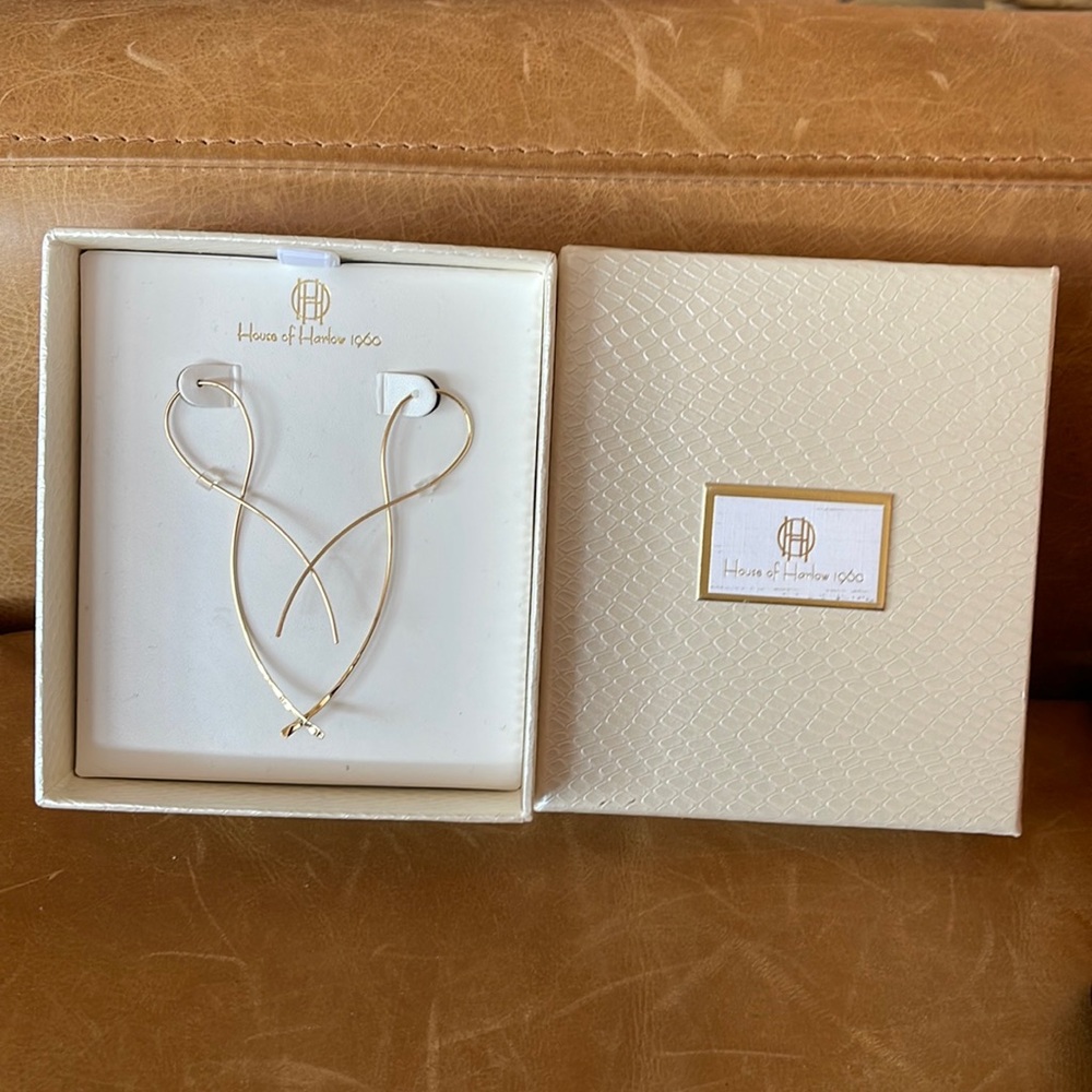 House of Harlow 1960 Earrings , -Color: Gold.